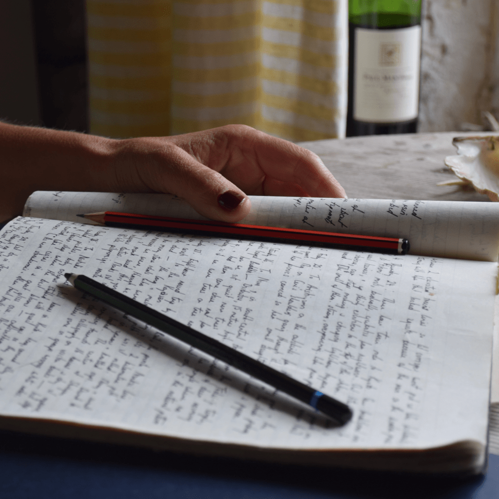 Tanya Shadrick in residence at Bucks Mills National Trust - Credit Bob Walters