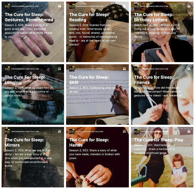 The Cure for Sleep with Tanya Shadrick on Substack